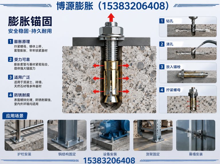 邯山区不锈钢膨胀螺栓展示图
